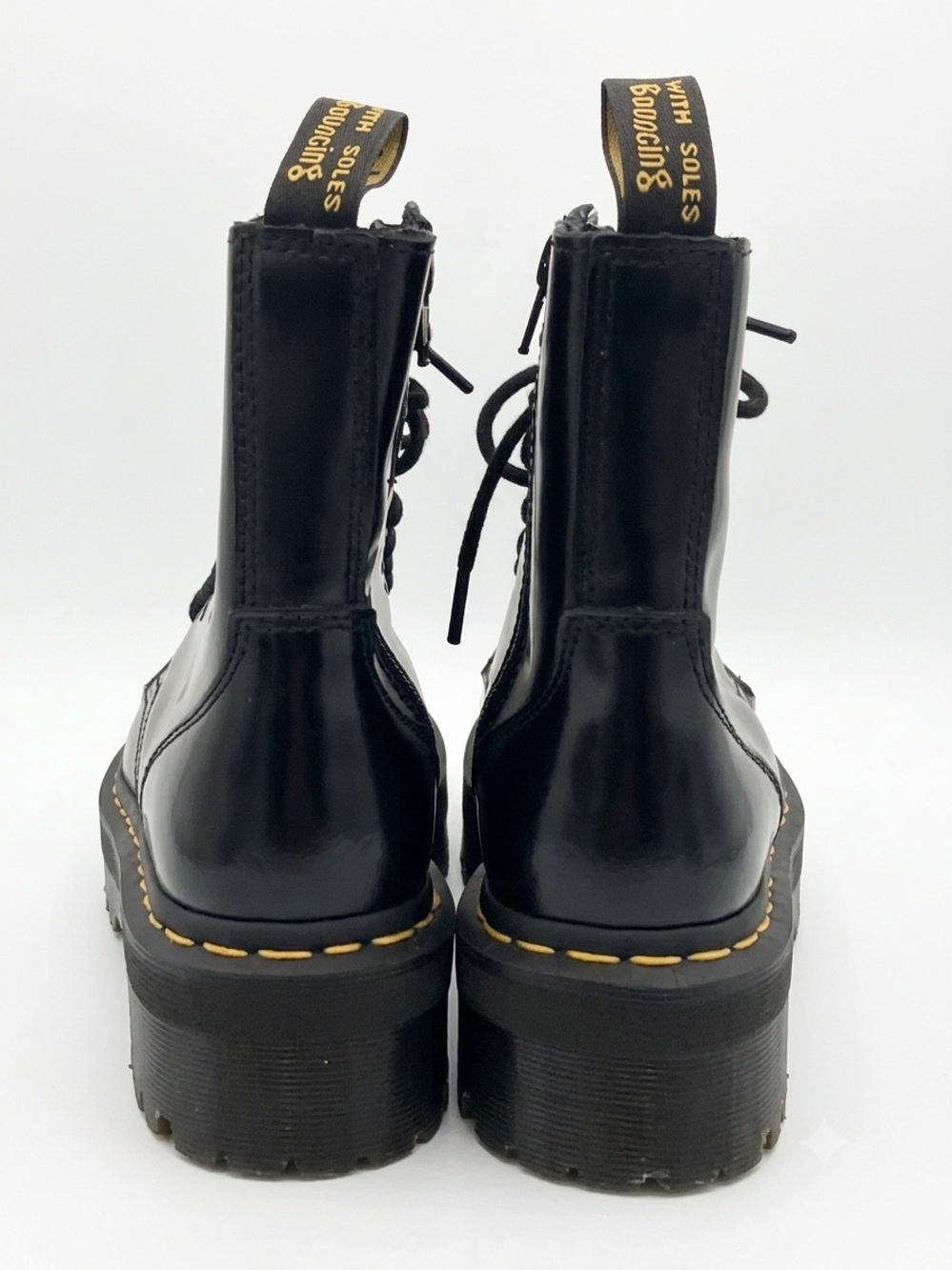 DR.MARTIENS JADON BOOT SMOOTH LEATHER PLATFORMS - Picture 6 of 8